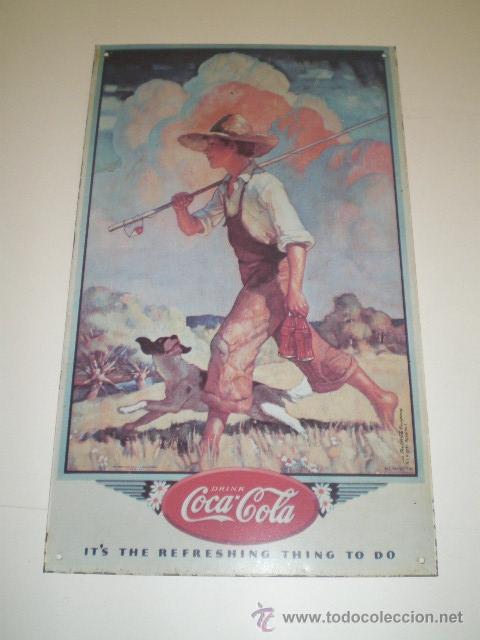 Sammeln von Coca-Cola und Pepsi: CHAPA CALENDARIO DE COCA COLA - 36 X 22