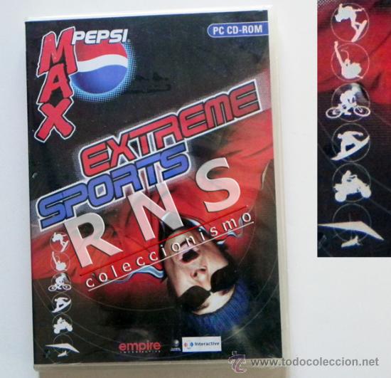 Sammeln von Coca-Cola und Pepsi: PEPSI MAX EXTREME SPORTS JUEGO PC - DEPORTES EXTREMOS - PRECINTADO - DEPORTE SKY SURF QUAD BICI