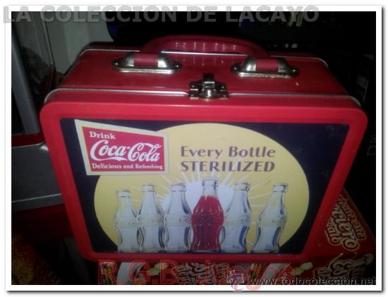 Sammeln von Coca-Cola und Pepsi: MALETIN MET&Aacute;LICO COCACOLA, COCA-COLA