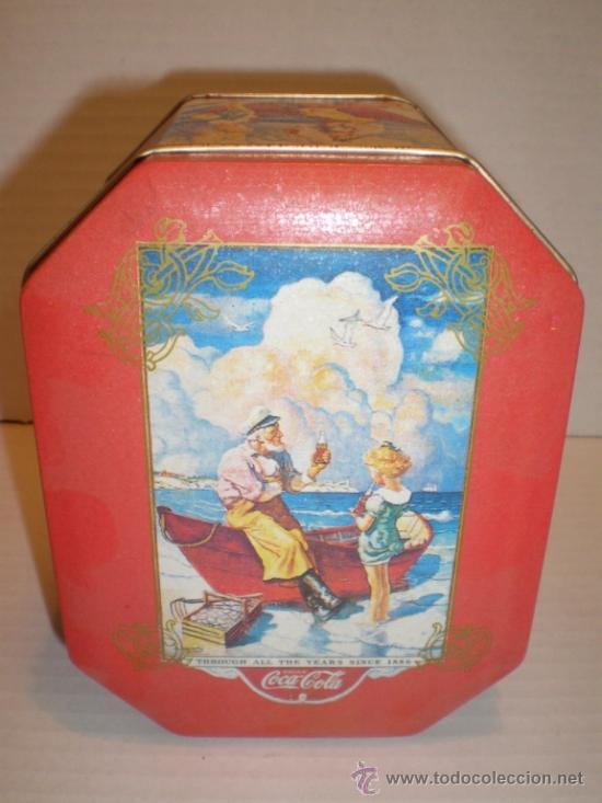 Sammeln von Coca-Cola und Pepsi: CAJA DE CHAPA COCA COLA A&Ntilde;OS 80