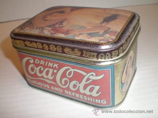 Coleccionismo de Coca-Cola y Pepsi: CAJA DE CHAPA COCA COLA EE.UU. - Foto 2