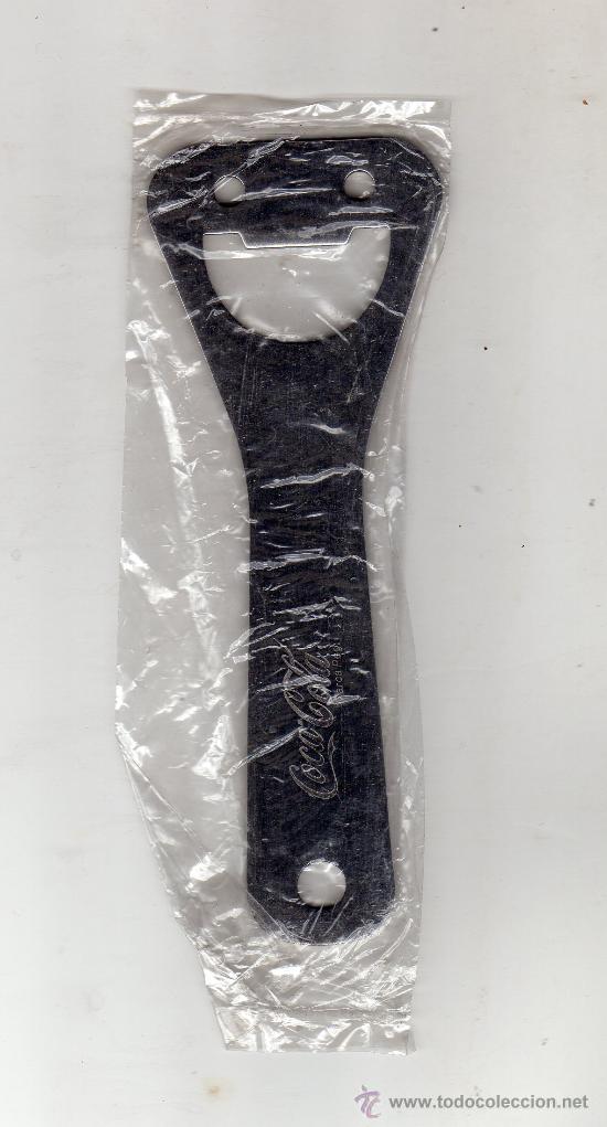 Collectionnisme de Coca-Cola et Pepsi: ABRIDOR MET&Aacute;LICO DE COCA-COLA - 13 cm. (Precintado)