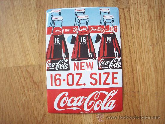 Sammeln von Coca-Cola und Pepsi: Cartel de Chapa 20X15