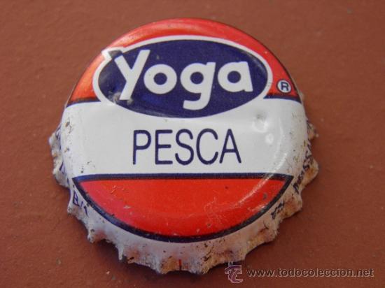 Coleccionismo de Coca-Cola y Pepsi: ANTIGUA CHAPA TAPPI CAPSULE REFRESCO YOGA PESCA.(2) ITALIA.------LOTE N. 1527--CARMANJO
