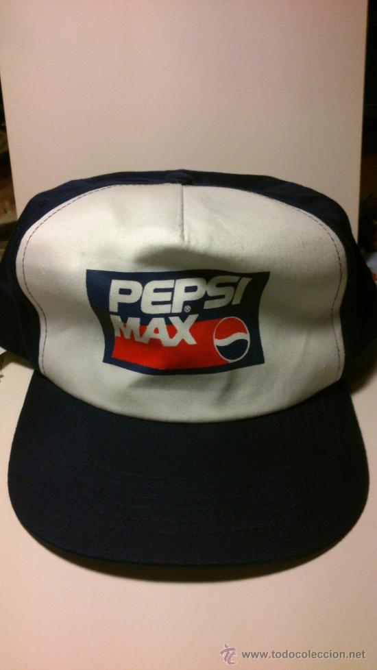 Coleccionismo de Coca-Cola y Pepsi: ESTUPENDA GORRA PEPSI MAX - Foto 1
