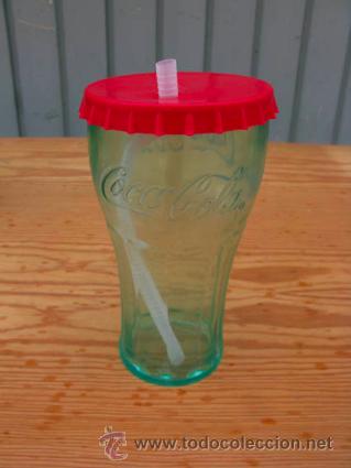 Coleccionismo de Coca-Cola y Pepsi: Vaso de cocacola, de pl&aacute;stico original de la marca. - Foto 3