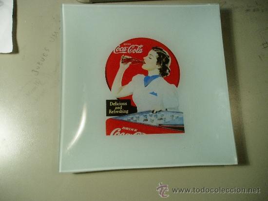 Collezionismo di Coca-Cola e Pepsi: 1 PLATO RETRO. COCA-COLA. conmemoraci&oacute;n 125 A&Ntilde;OS.. 20 X 20 CMS.