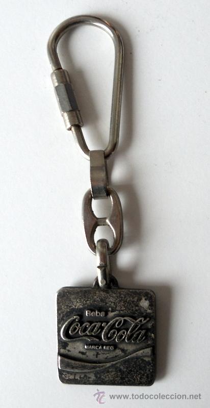 Colecionismo de Coca-Cola e Pepsi: LLAVERO KEYRING ANTIGUO VINTAGE COCA COLA 25 Aniversario ESPA&Ntilde;A 1953-1978.
