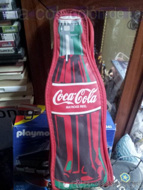 Colecionismo de Coca-Cola e Pepsi: ESTUCHE CON FORMA DE BOTELLA, PUBLICIDAD COCA COLA