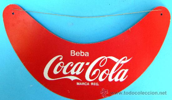 Coleccionismo de Coca-Cola y Pepsi: VISERA COCA COLA. SIN FECHA. - Foto 1