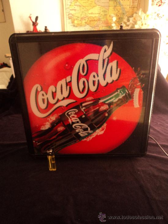 Coleccionismo de Coca-Cola y Pepsi: ESPECTACULAR LUMINOSO COCA-COLA FUNCIONA CORRECTAMENTE. - Foto 8