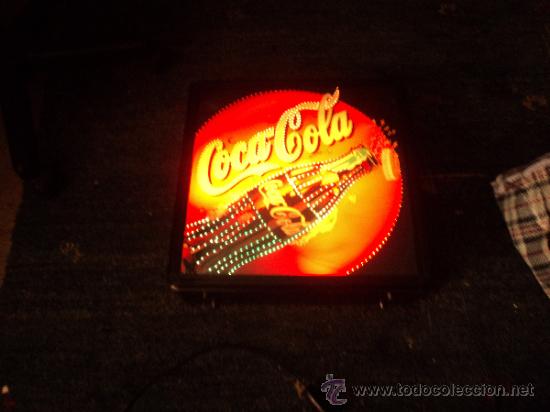 Coleccionismo de Coca-Cola y Pepsi: ESPECTACULAR LUMINOSO COCA-COLA FUNCIONA CORRECTAMENTE. - Foto 3