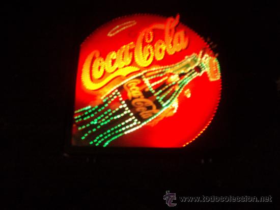 Coleccionismo de Coca-Cola y Pepsi: ESPECTACULAR LUMINOSO COCA-COLA FUNCIONA CORRECTAMENTE. - Foto 2