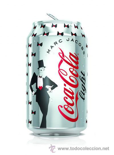 Collecting of Coca-Cola and Pepsi: Marc Jacobs. Lata de Coca Cola Light dise&ntilde;ada por el modisto estadounidense. Llena
