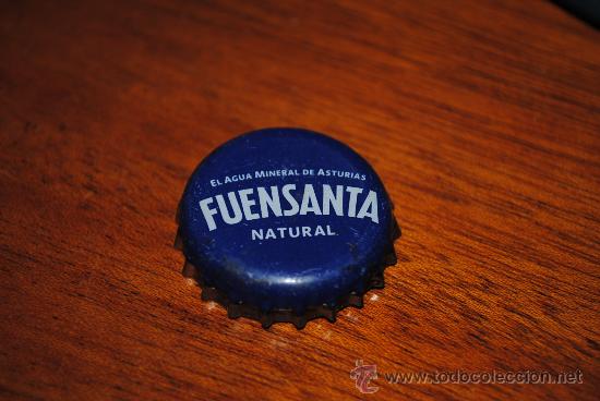 Colecionismo de Coca-Cola e Pepsi: CHAPA DE AGUA FUENSANTA. NATURAL.DESCATALOGADA.