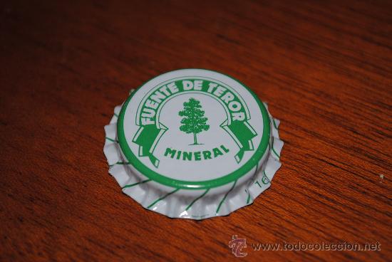 Coleccionismo de Coca-Cola y Pepsi: CHAPA AGUA DE TEROR. GRAN CANARIA. SIN DOBLAR. DESCATALOGADA.