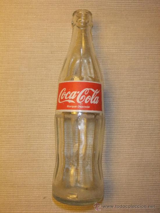 Coleccionismo de Coca-Cola y Pepsi: Botella de coca-cola serigrafiada en &aacute;rabe - Foto 1