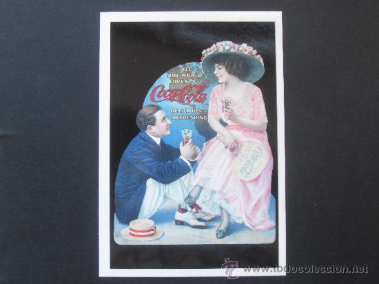 Sammeln von Coca-Cola und Pepsi: Bonita postal de la casa Coca Cola