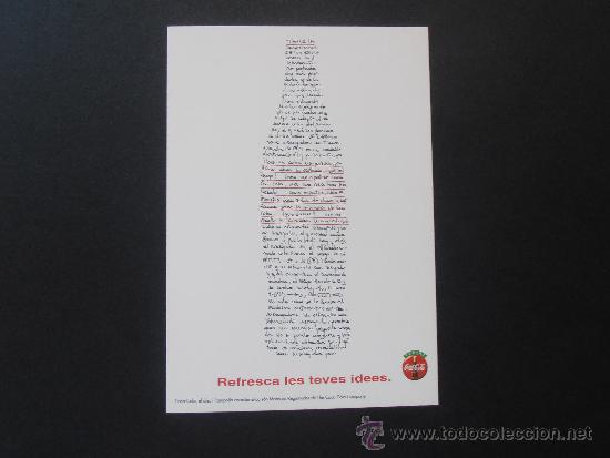 Collectionnisme de Coca-Cola et Pepsi: Bonita postal de la casa Coca Cola