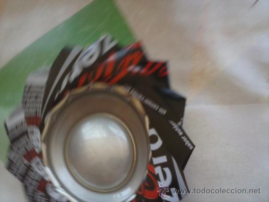 Collezionismo di Coca-Cola e Pepsi: precioso cenicero de chapa de cocacola zero