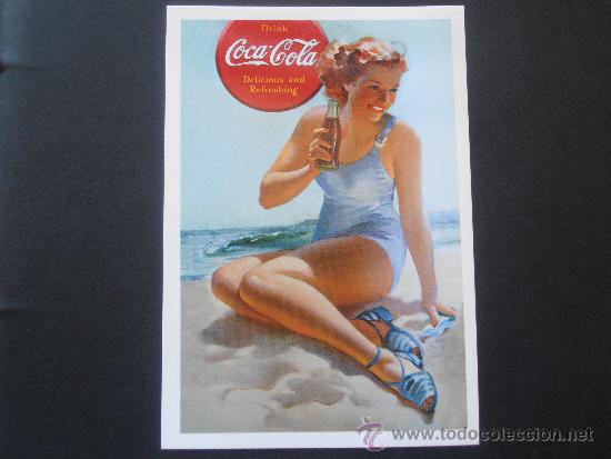 Collezionismo di Coca-Cola e Pepsi: Bonita postal de la casa Coca Cola sin escribir