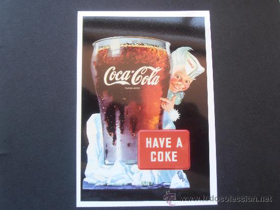 Collectionnisme de Coca-Cola et Pepsi: Bonita postal de la casa Coca Cola sin escribir