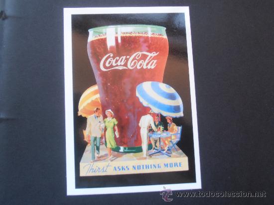 Coleccionismo de Coca-Cola y Pepsi: Bonita postal de la casa Coca Cola sin escribir