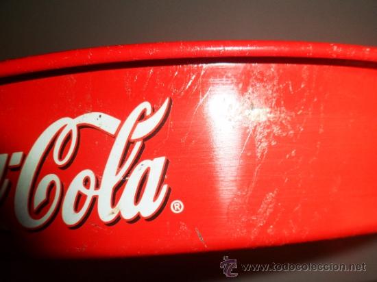 Coleccionismo de Coca-Cola y Pepsi: Bandeja Redonda de Coca-Cola - Foto 2