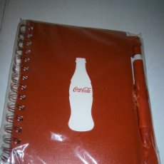 Coleccionismo de Coca-Cola y Pepsi: COCA-COLA CUADERNO ANILLAS BOLIGRAFO COCA COLA NUEVO. Lote 38737709