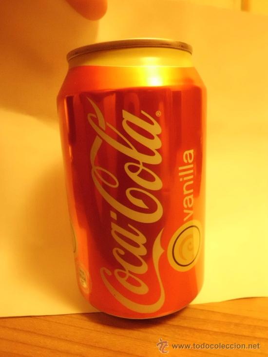 Collectionnisme de Coca-Cola et Pepsi: Bebida en Lata  de Coca Cola sabor Vainilla a&ntilde;o 2013 Pais procedencia: Suecia