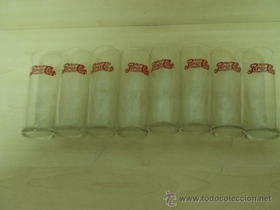 Coleccionismo de Coca-Cola y Pepsi: LOTE DE OCHO VASOS DE PEPSI COLA - Foto 3