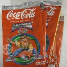 Coleccionismo de Coca-Cola y Pepsi: LOTE DE 6 SOBRES COMPLETOS DE COCA-COLA. COCACOLA