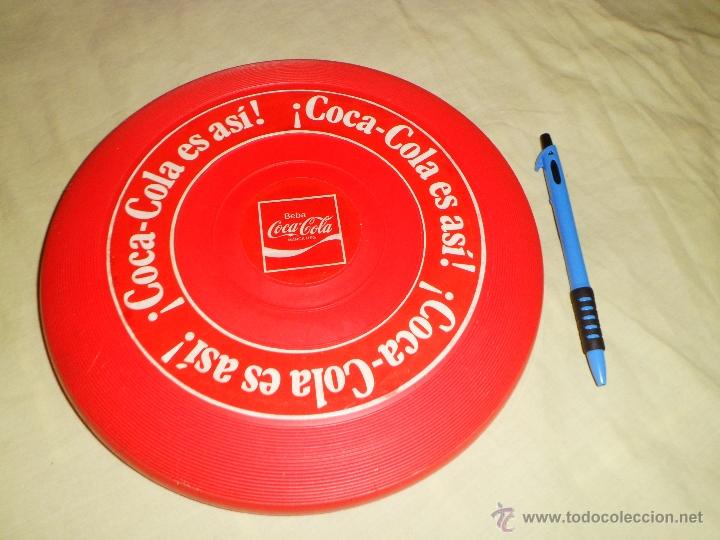Colecionismo de Coca-Cola e Pepsi: DISCO VOLADOR COCA COLA ORIGINAL - 1983 - RARO Y DIFICIL