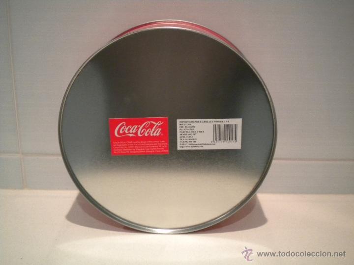Coleccionismo de Coca-Cola y Pepsi: Caja Coca Cola redonda - Foto 4