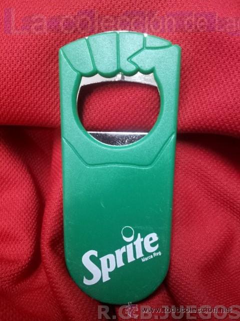 Colecionismo de Coca-Cola e Pepsi: ABRIDOR SPRITE CON CERRADOR DE BOTELLA