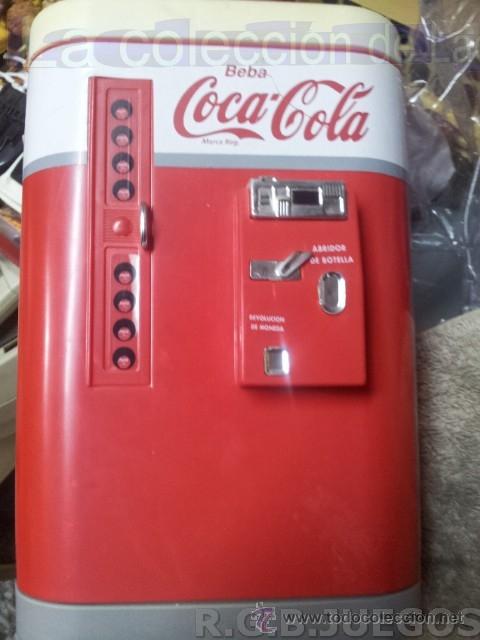 Colecionismo de Coca-Cola e Pepsi: MAQUINA EXPENDEDORA PORTA CDS DE COCA COLA A&Ntilde;OS 90 CD&acute;S