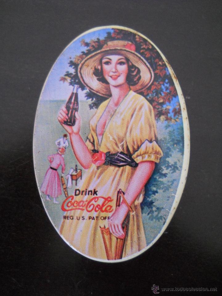 Colecionismo de Coca-Cola e Pepsi: CAJA PASTILLERO DE METAL SERIGRAFIADA DE COCA COLA DE EEUU