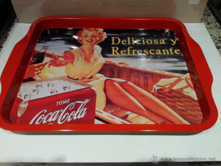 Collectionnisme de Coca-Cola et Pepsi: bandeja de cocacola