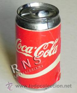 Colecionismo de Coca-Cola e Pepsi: MECHERO DE COCA COLA - PUBLICIDAD IMITA A LATA - OTROS MECHEROS Y ART. COCACOLA EN VENTA
