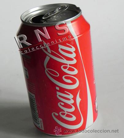Colecionismo de Coca-Cola e Pepsi: LATA DE COCA COLA FRANCESA - BOTE FRANCIA - 33 CL VAC&Iacute;A - BEBIDA - M&Aacute;S ARTICULOS COCACOLA EN VENTA