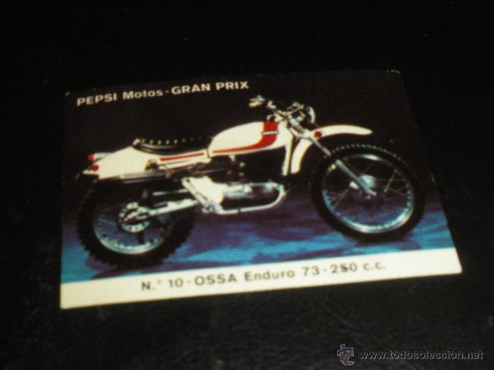 Coleccionismo de Coca-Cola y Pepsi: PEPSI, GRAN PRIX. OSSA ENDURO 73 280 CC. - Foto 1