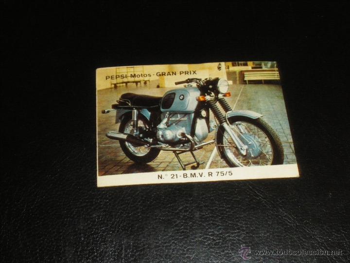 Collectionnisme de Coca-Cola et Pepsi: PEPSI, GRAN PRIX. BMW R 75/5.