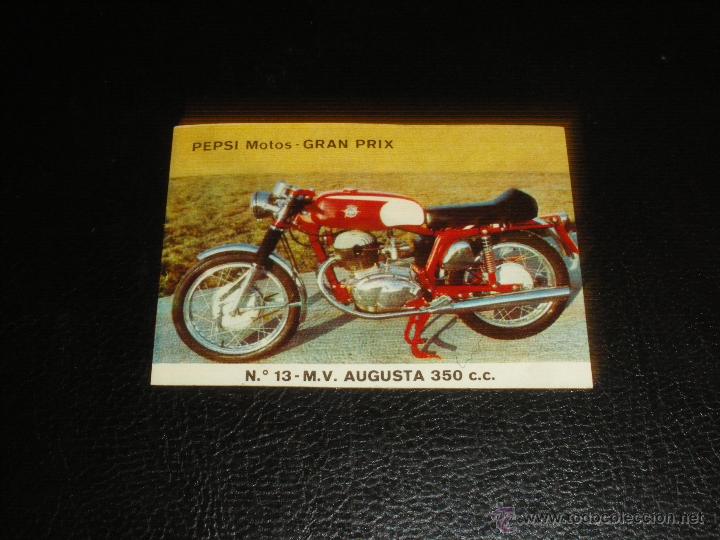 Collectionnisme de Coca-Cola et Pepsi: PEPSI, GRAN PRIX. AUGUSTA 350 CC.