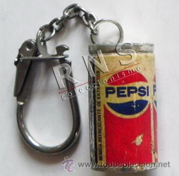 Collectionnisme de Coca-Cola et Pepsi: LLAVERO PEQUE&Ntilde;A LATA DE PEPSI COLA - PUBLICIDAD BEBIDA PEQUE&Ntilde;O BOTE -M&Aacute;S LLAVEROS PEPSICOLA EN VENTA