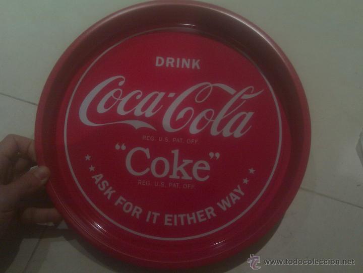 Coleccionismo de Coca-Cola y Pepsi: Bandeja Coca Cola - Foto 1