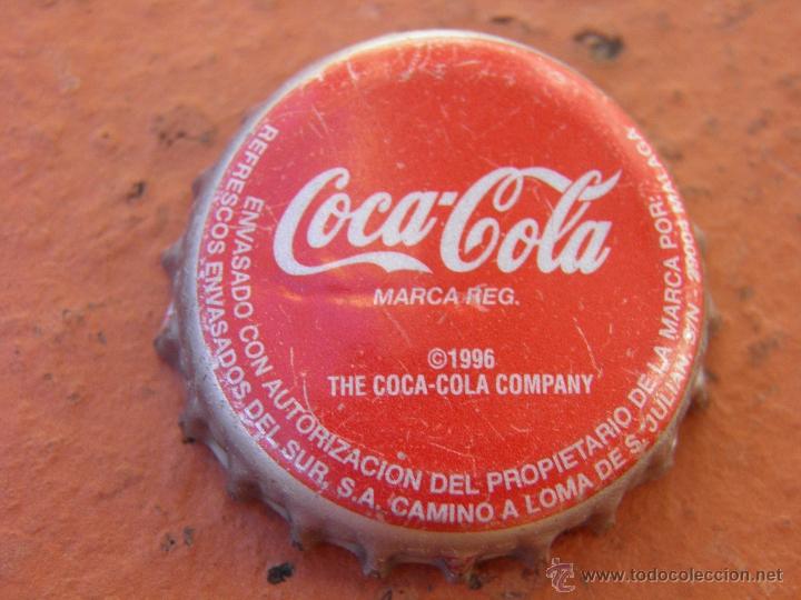 Colecionismo de Coca-Cola e Pepsi: TAP&Oacute;N CORONA ANTIGUA CHAPA COCA COLA. M&Aacute;LAGA. FAB. CHAPA: ZAPATA.---LOTE N. 2006--CARMANJO