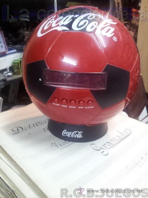 Collectionnisme de Coca-Cola et Pepsi: RADIO DE COCA COLA. A&Ntilde;O 1998. RADIO FM / AM. RELOJ / ALARMA / DESPERTADOR.