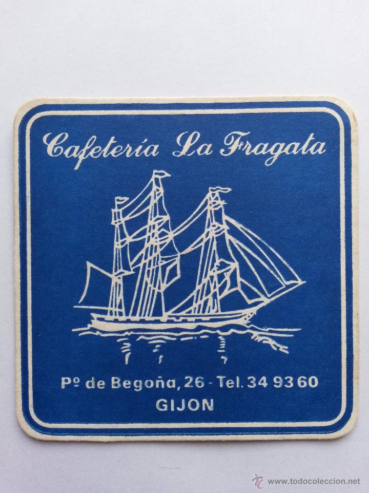 Collectionnisme de Coca-Cola et Pepsi: Posavaso con a&ntilde;os cafeteria la fragata , gijon