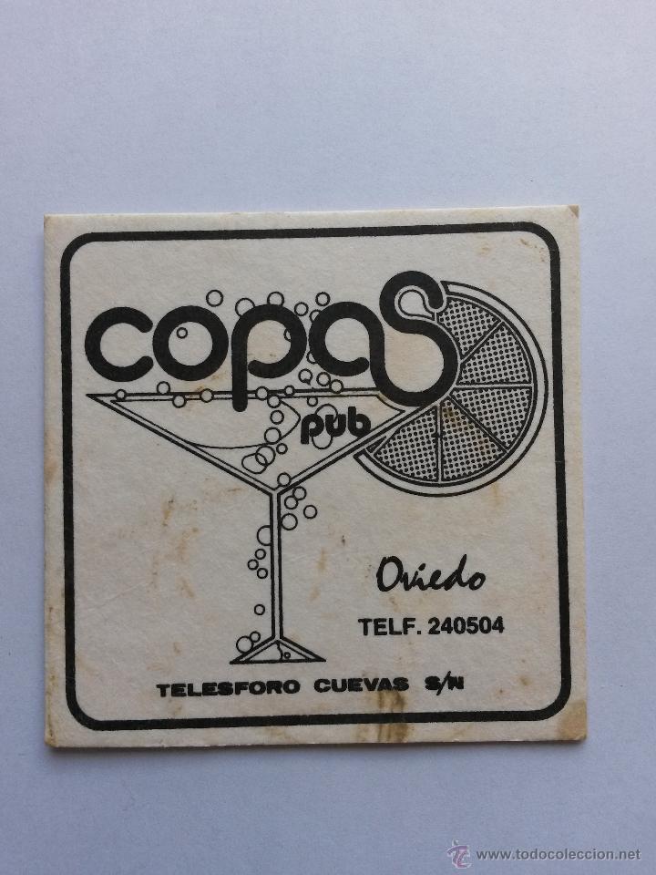 Collectionnisme de Coca-Cola et Pepsi: Posavaso con a&ntilde;os copas pub ,oviedo
