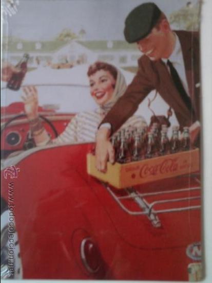 Coleccionismo de Coca-Cola y Pepsi: CHAPA DECORATIVA COCA-COLA - Foto 1
